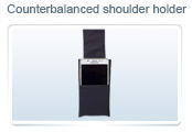  Counterbalanced shoulder holder 