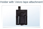  Holder with velcro-tape attaching 